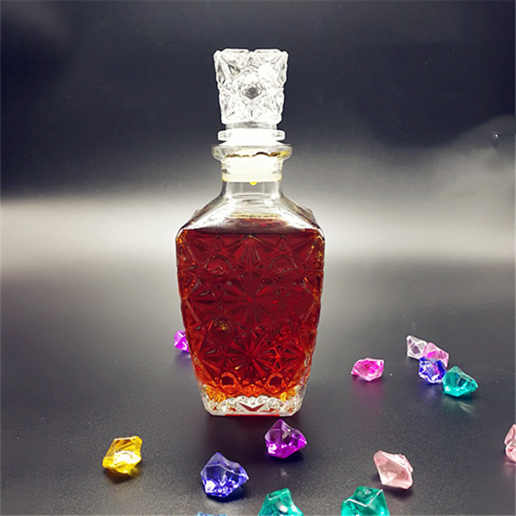 Sticlă Decantor pentru băuturi cu capac – 250ml / 500ml / 800ml | Cadou Elegant pentru Barul de Acasă