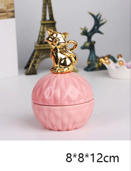Cutie Bijuterii Ceramică Elegantă