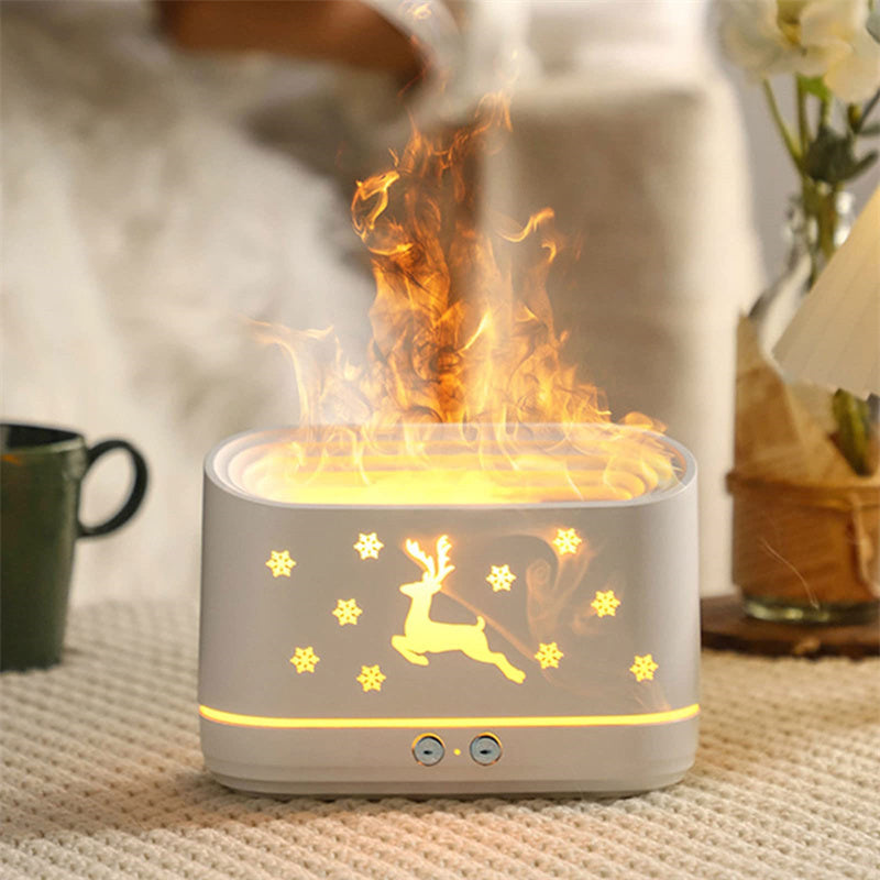 Lampă Aroma terapie cu inserții de flacără LED