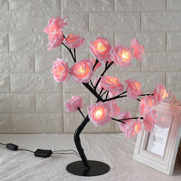Lampă Trandafir LED decorativă