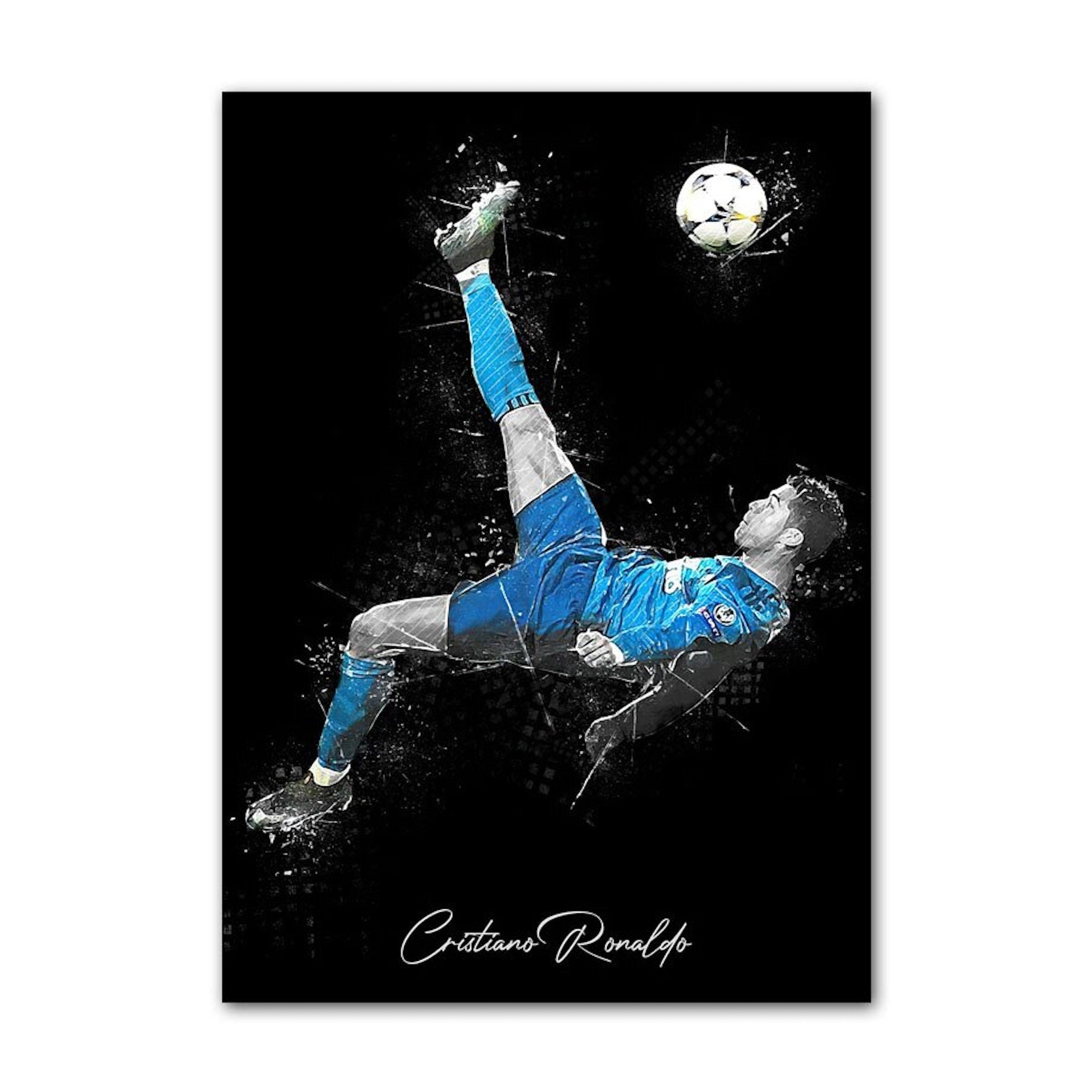 Poster Fotbal Cristiano Ronaldo |Tablou decorativ fără ramă