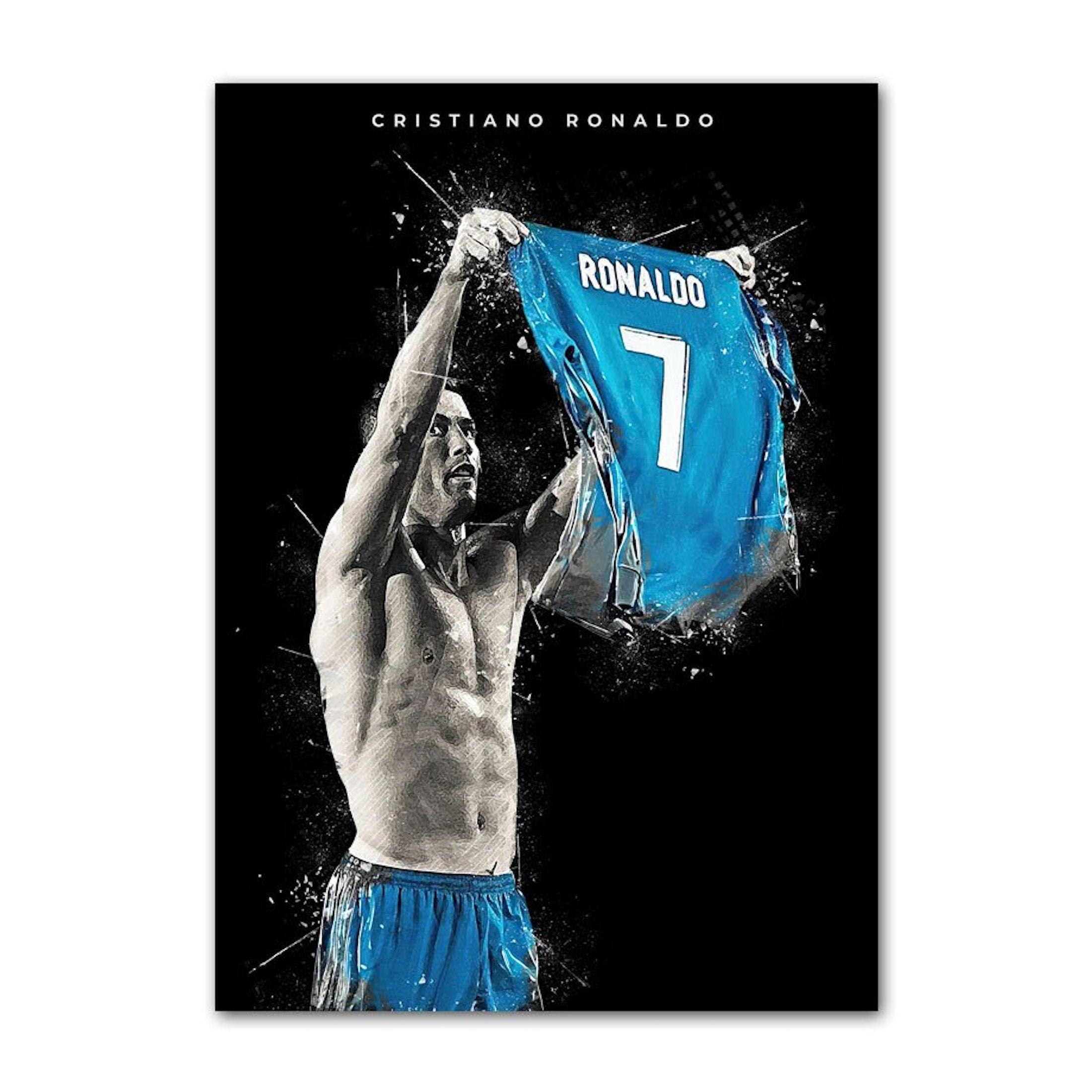 Poster Fotbal Cristiano Ronaldo |Tablou decorativ fără ramă
