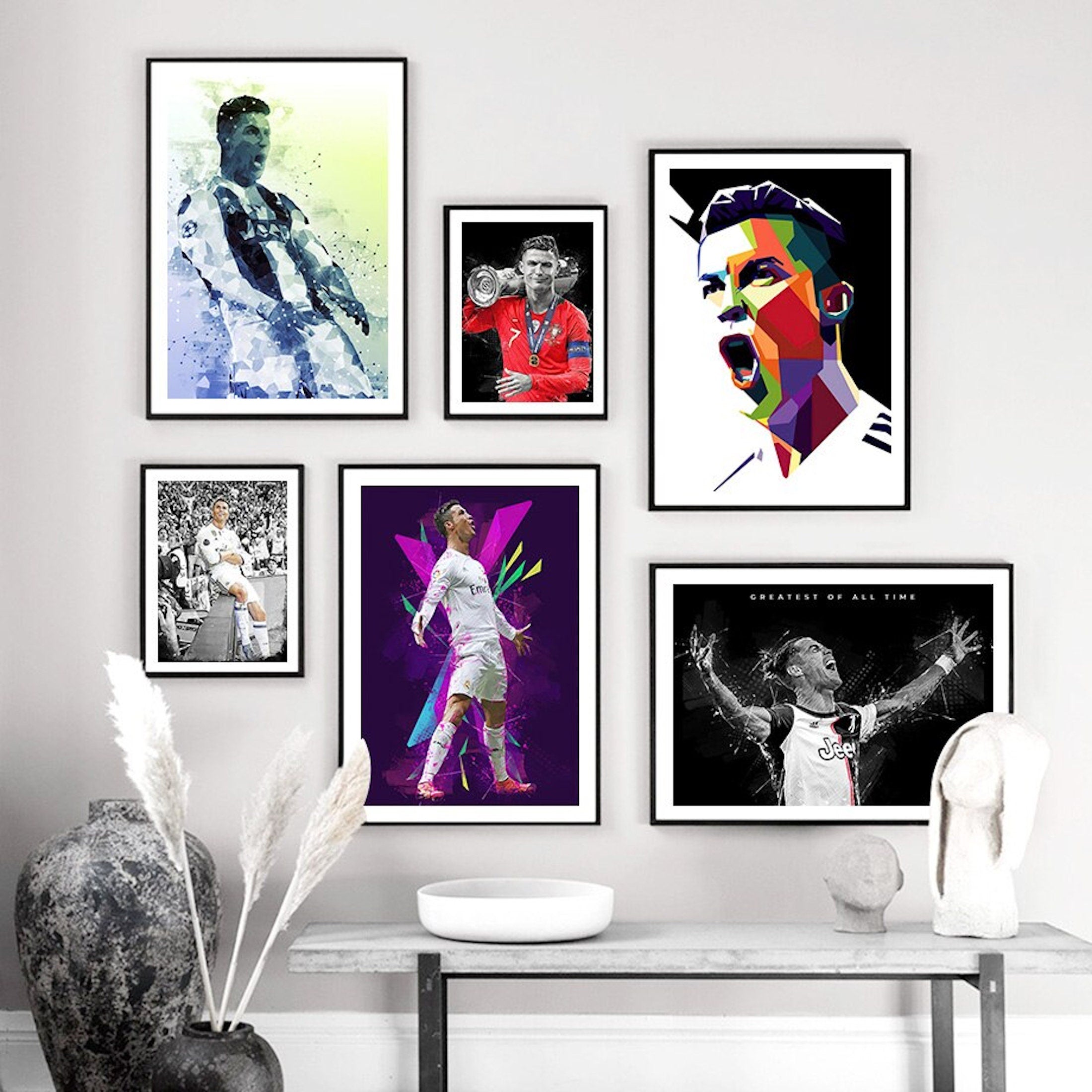 Poster Fotbal Cristiano Ronaldo |Tablou decorativ fără ramă