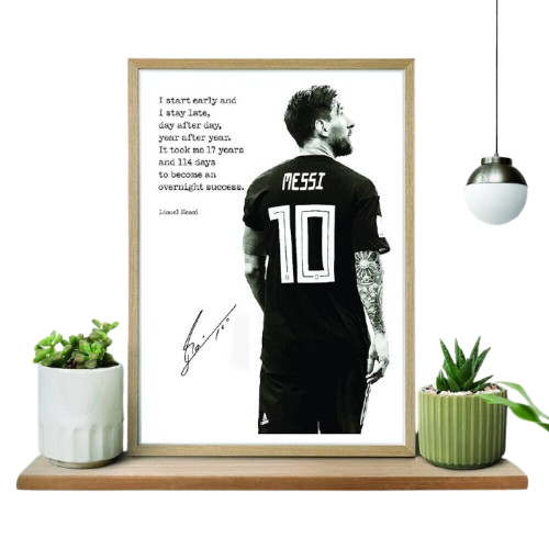 Poster Fotbal Lionel Messi – Tablou decorativ fără ramă