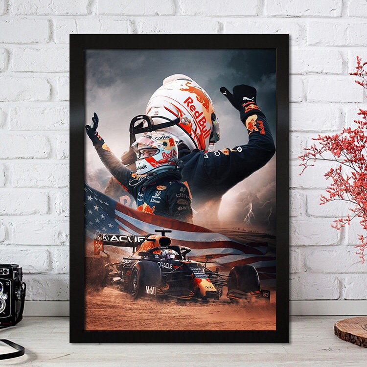 🏎️ Poster Formula 1 – Max Verstappen | Red Bull Racing