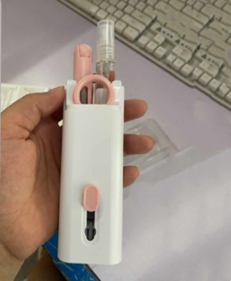 Kit Curățare 7-în-1 Laptop, Tastatură și Căști Bluetooth