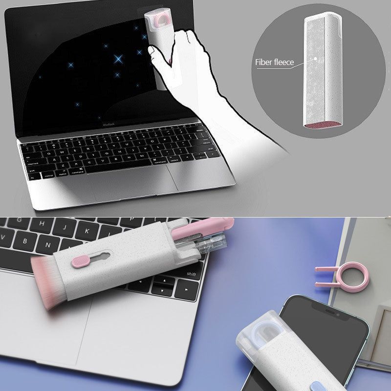 Kit Curățare 7-în-1 Laptop, Tastatură și Căști Bluetooth
